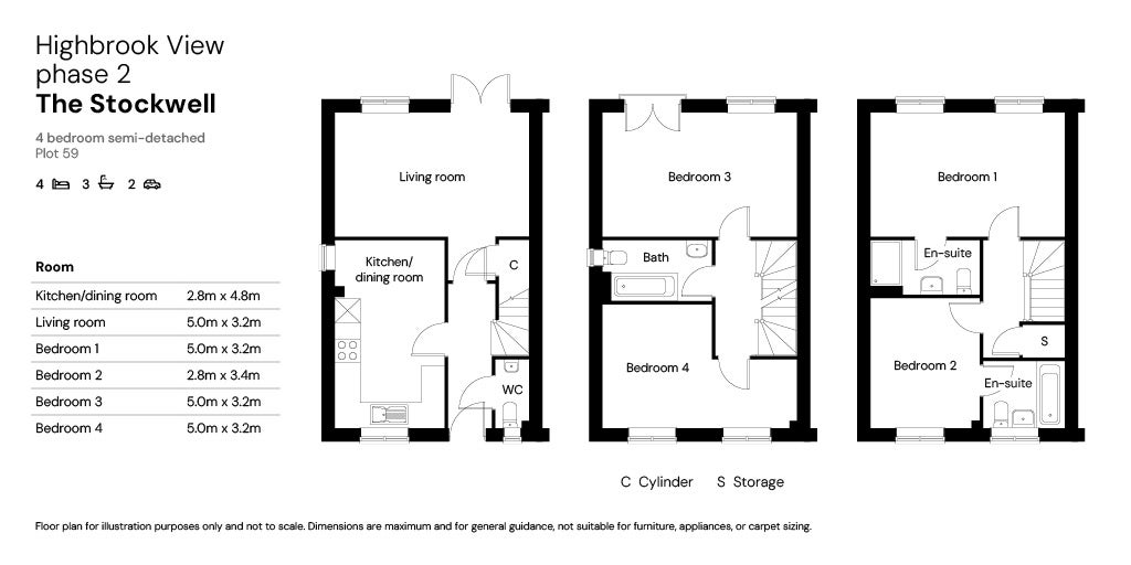 Floor plan - Plot 59