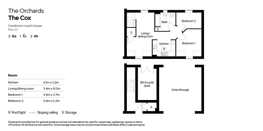 Floor plans plot 23