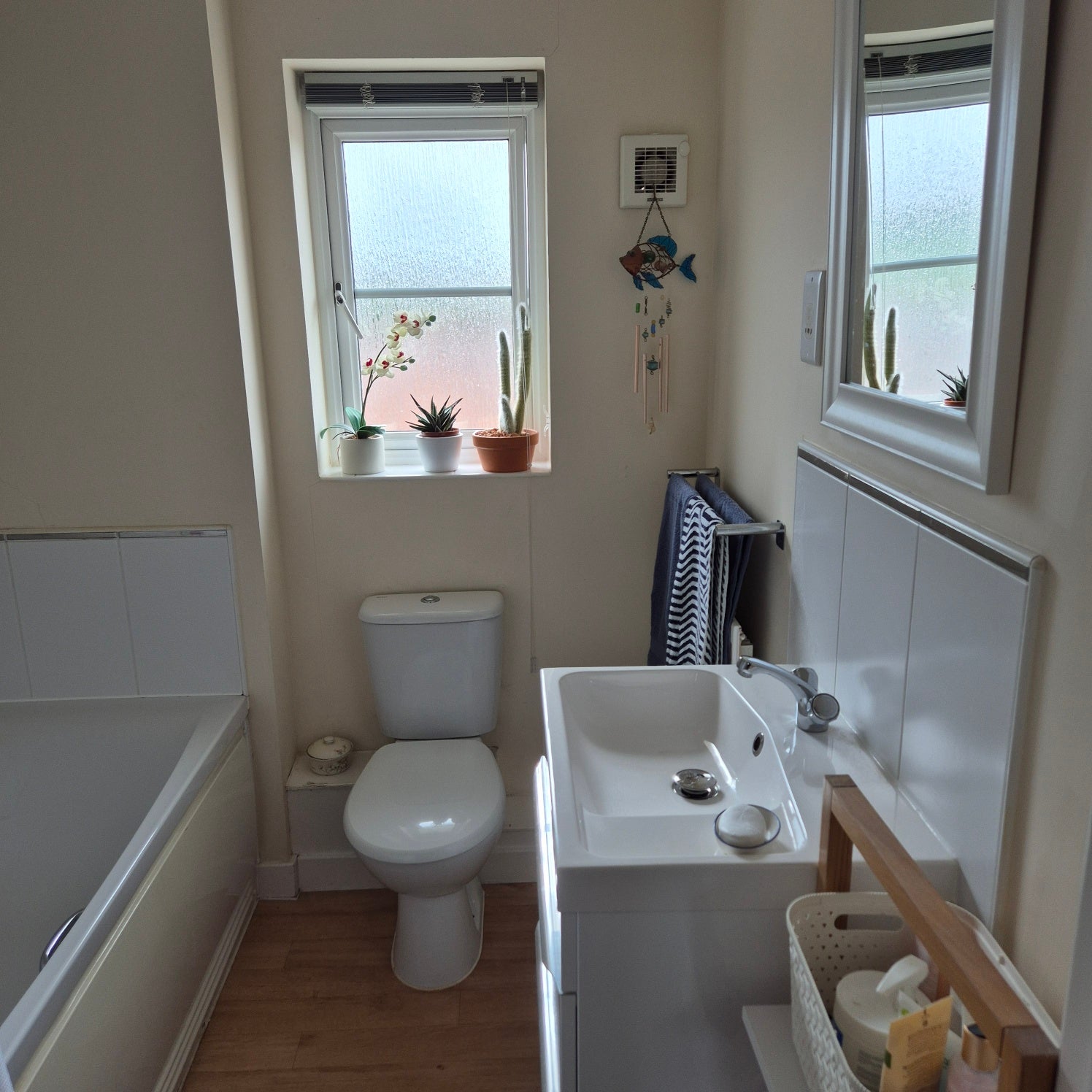 A bathroom.