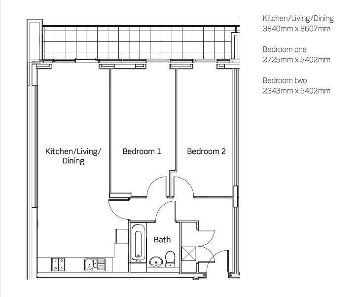 14 Hackwood House - Floor plan