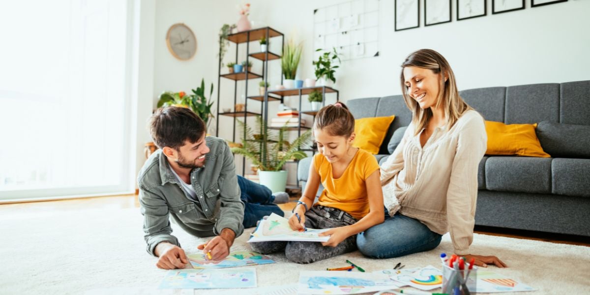 Family colouring in