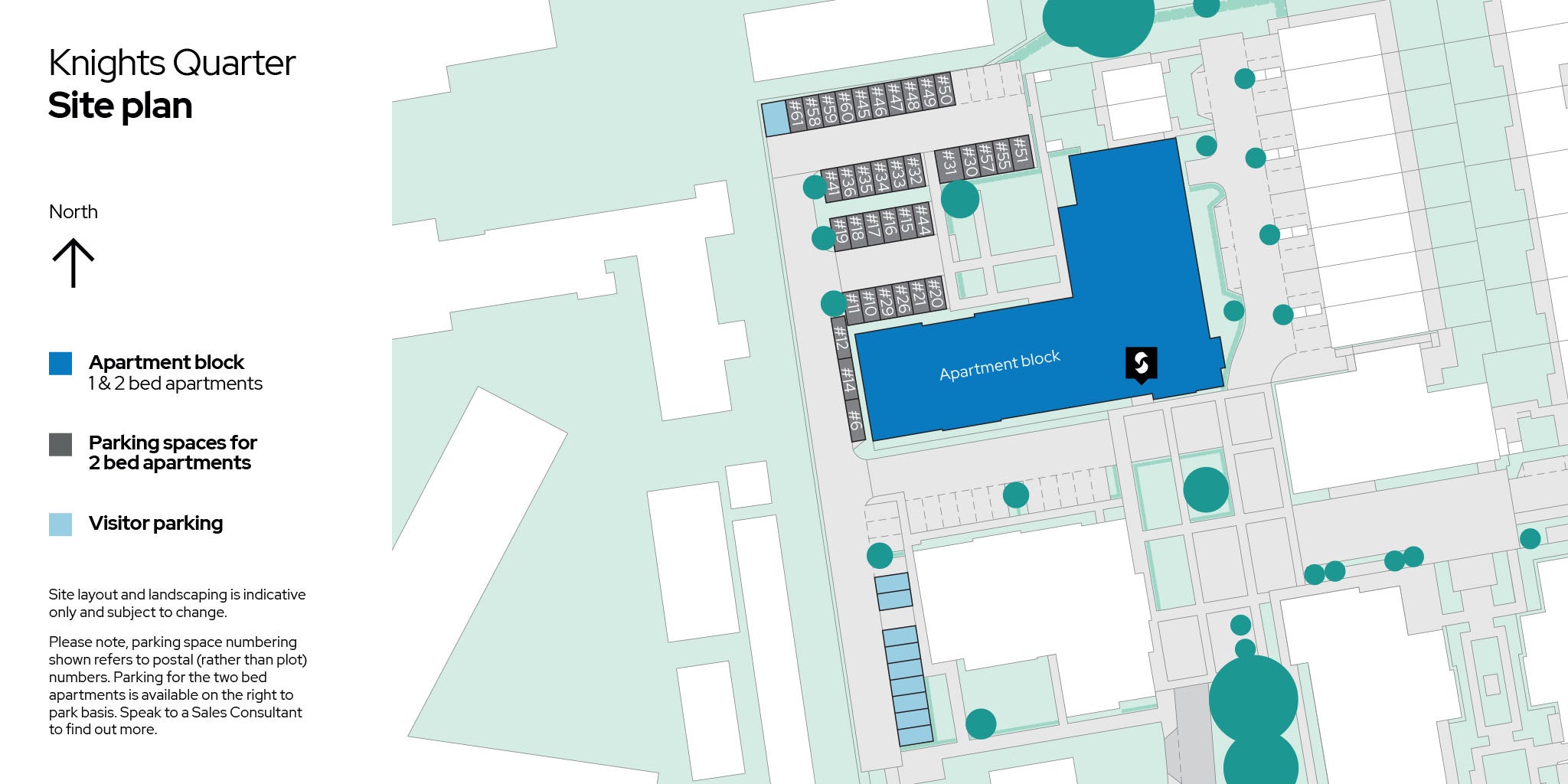 Knights Quarter parking plan