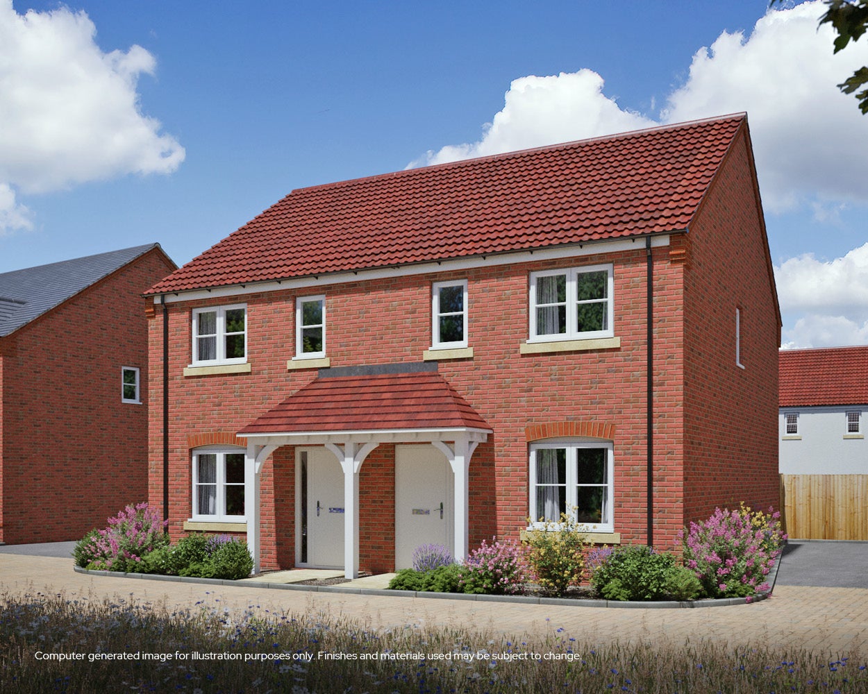 Berryfield Meadows 2 bed CGI plots 27-28