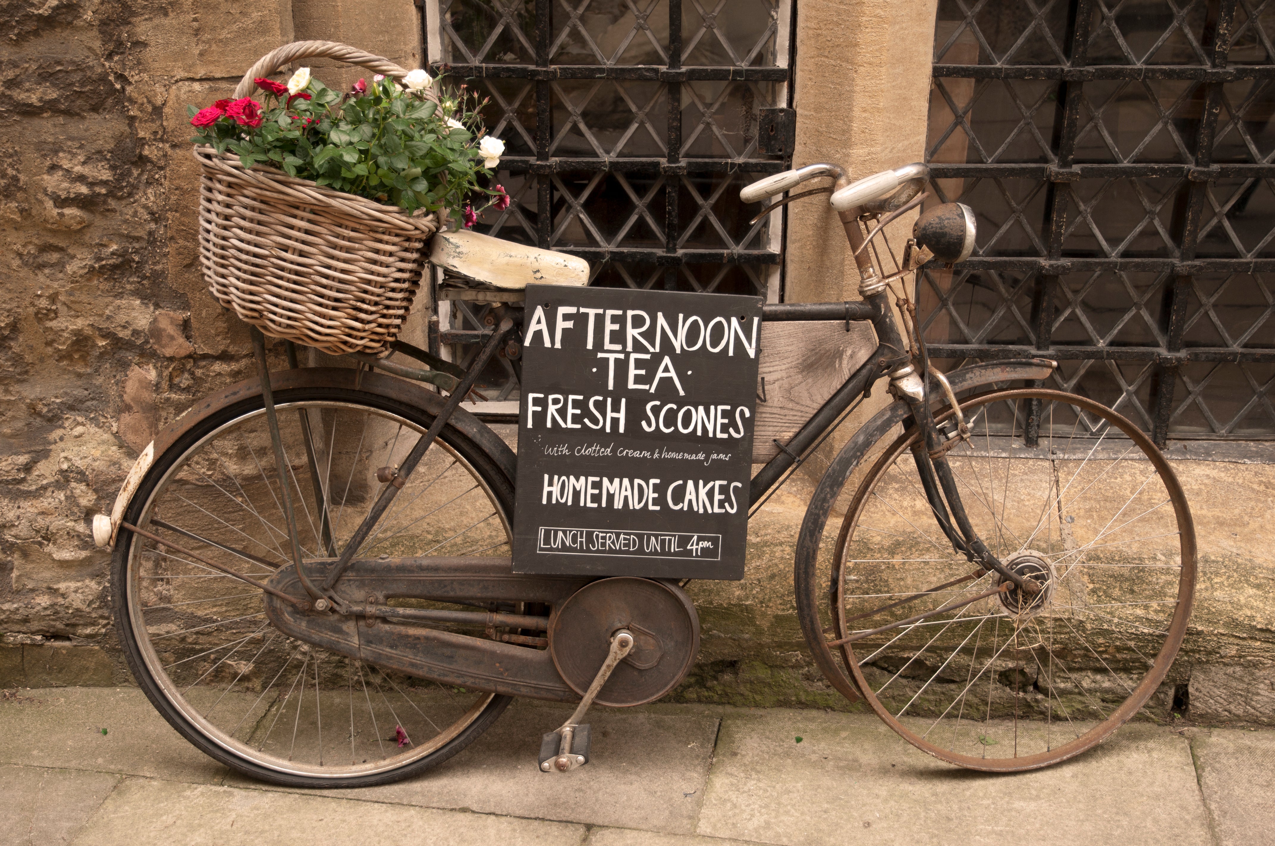 Decorative bike in Oxford