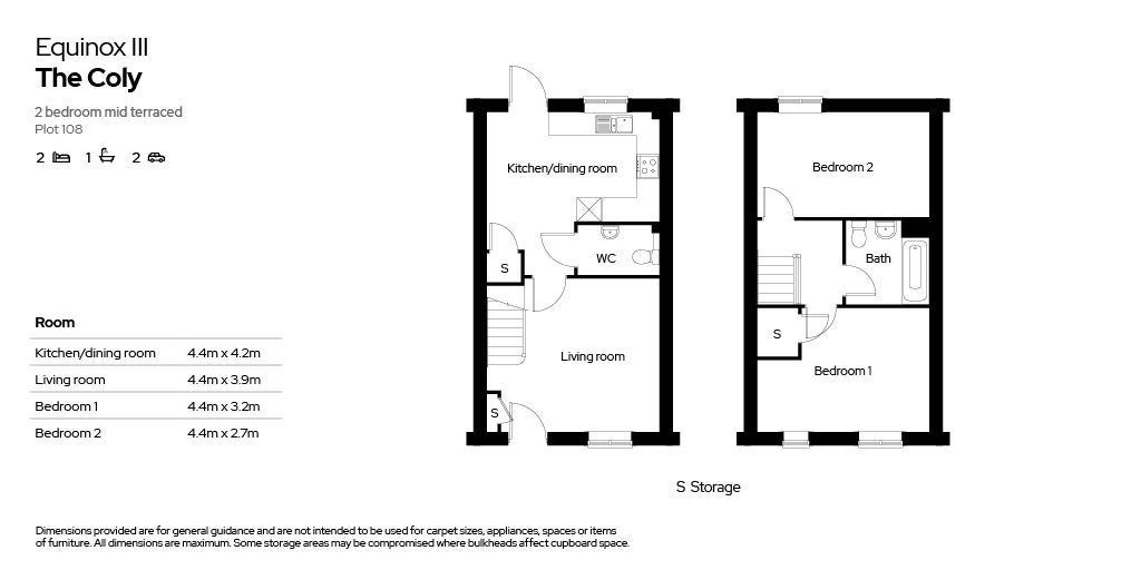 Equinox III - Floor plans 108