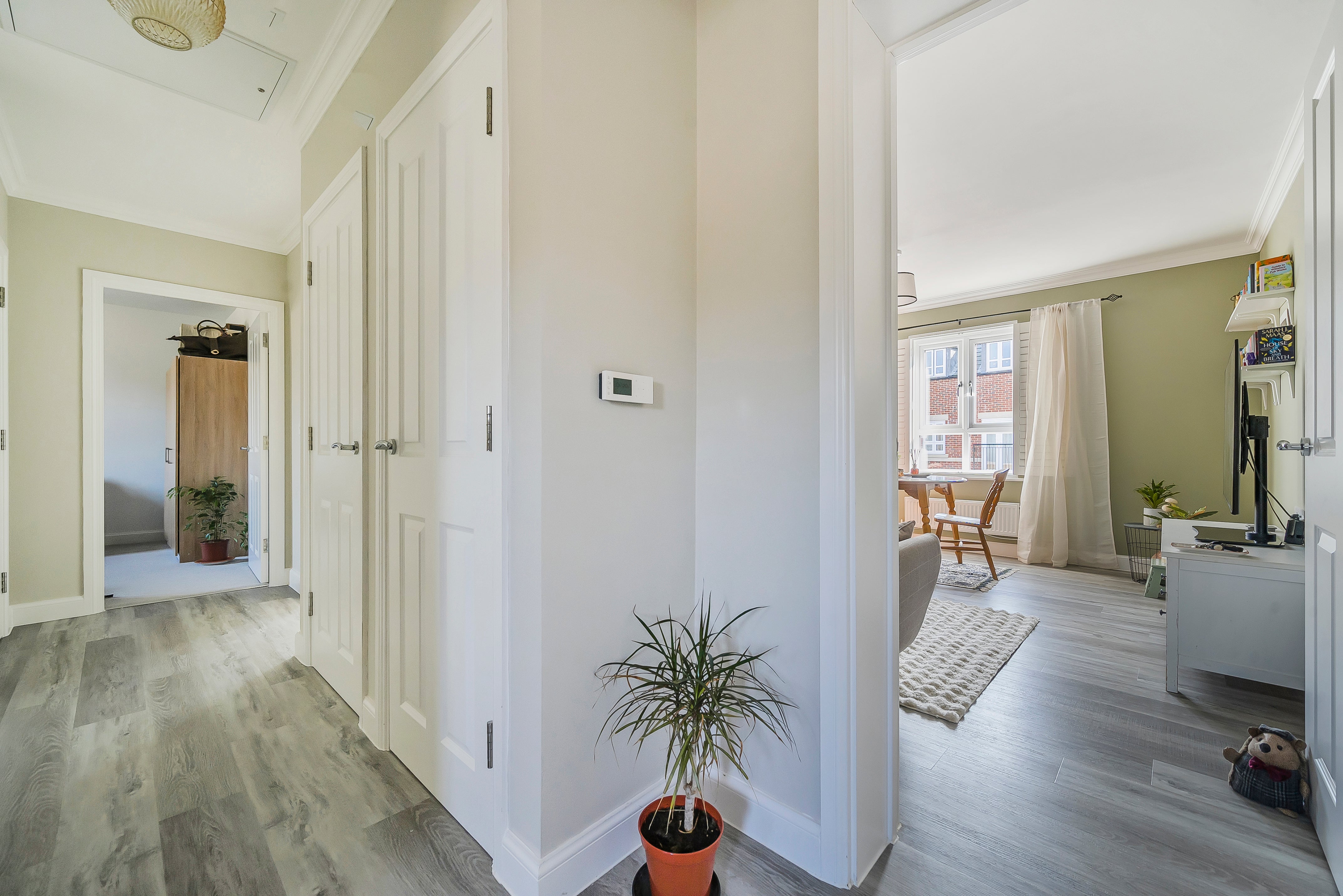 A hallway.