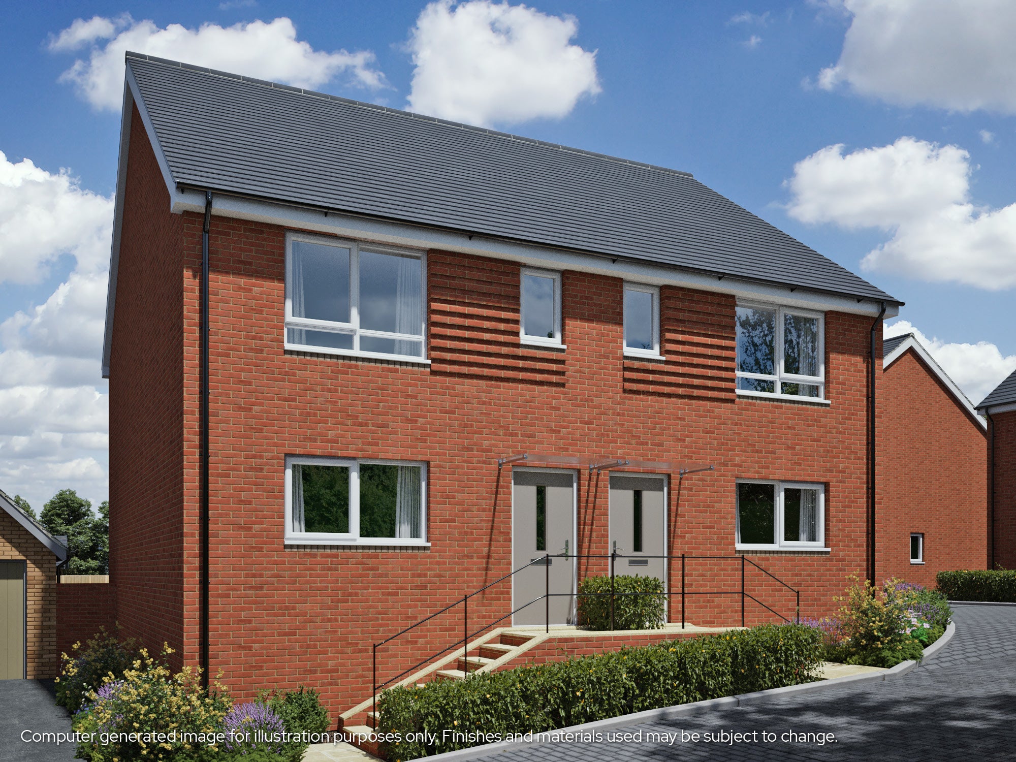 3 bed CGI plots 207-208