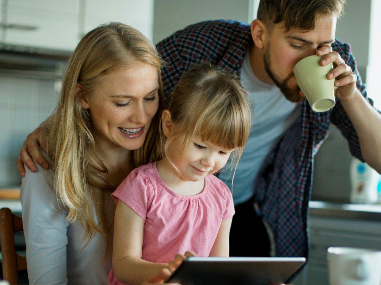 Stock image family