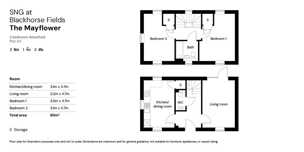 Floor plan - Plot 44
