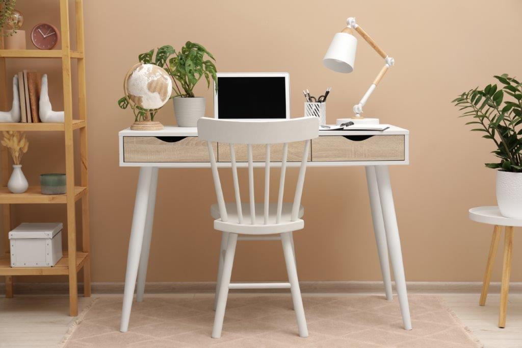 Desk area