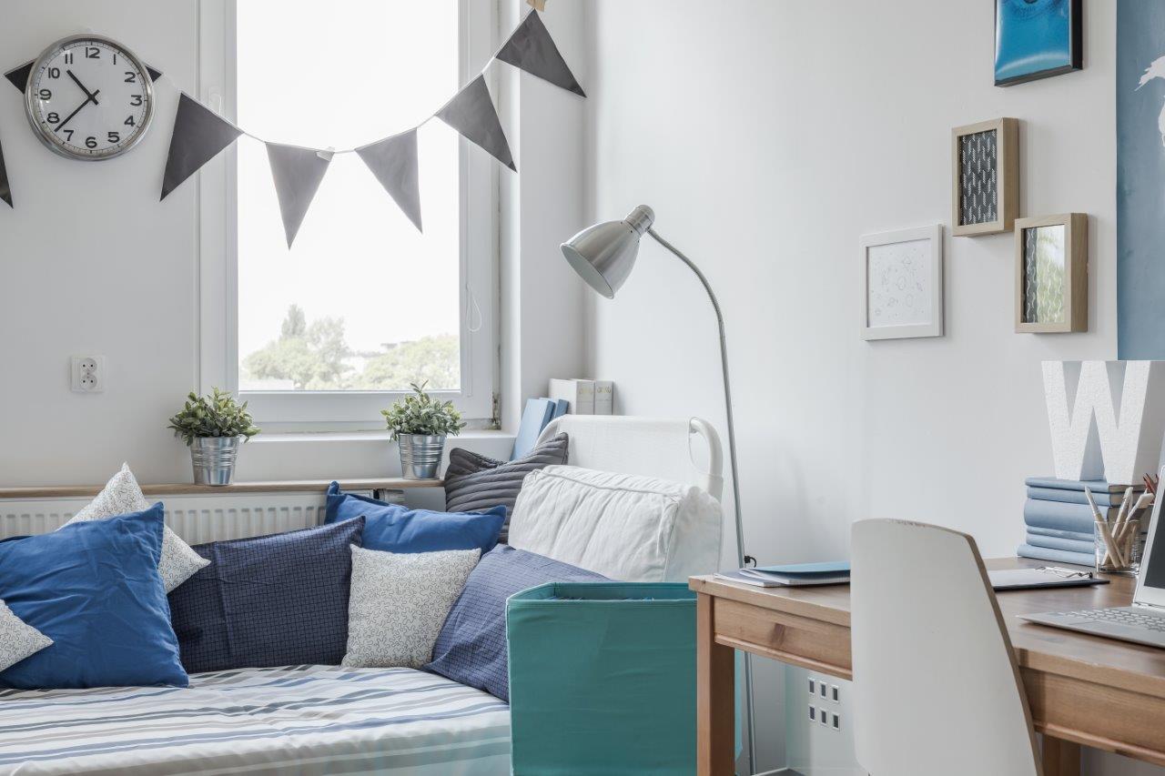 Interior image of a bedroom
