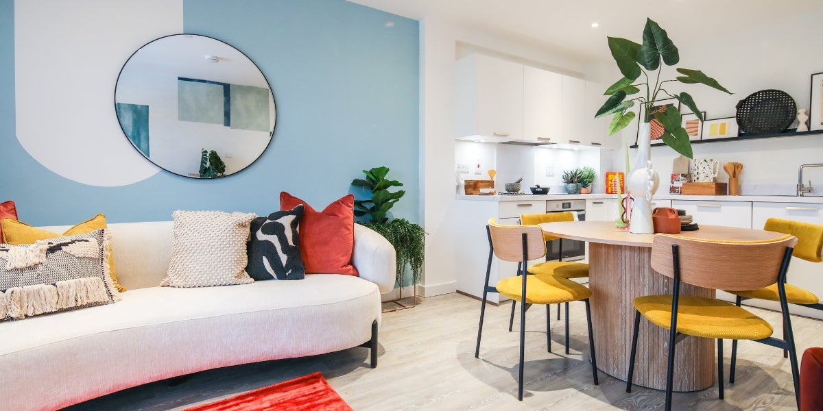 Edgeware Parade kitchen-living-dining