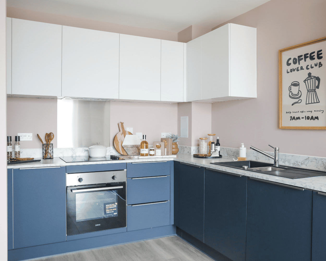 Show home photo of a kitchen at The Restorey.