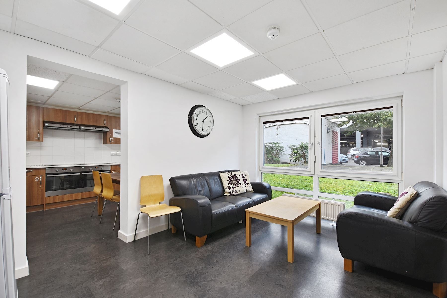 Shared kitchen area at Northwick Park