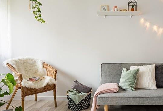 A cosy living room space