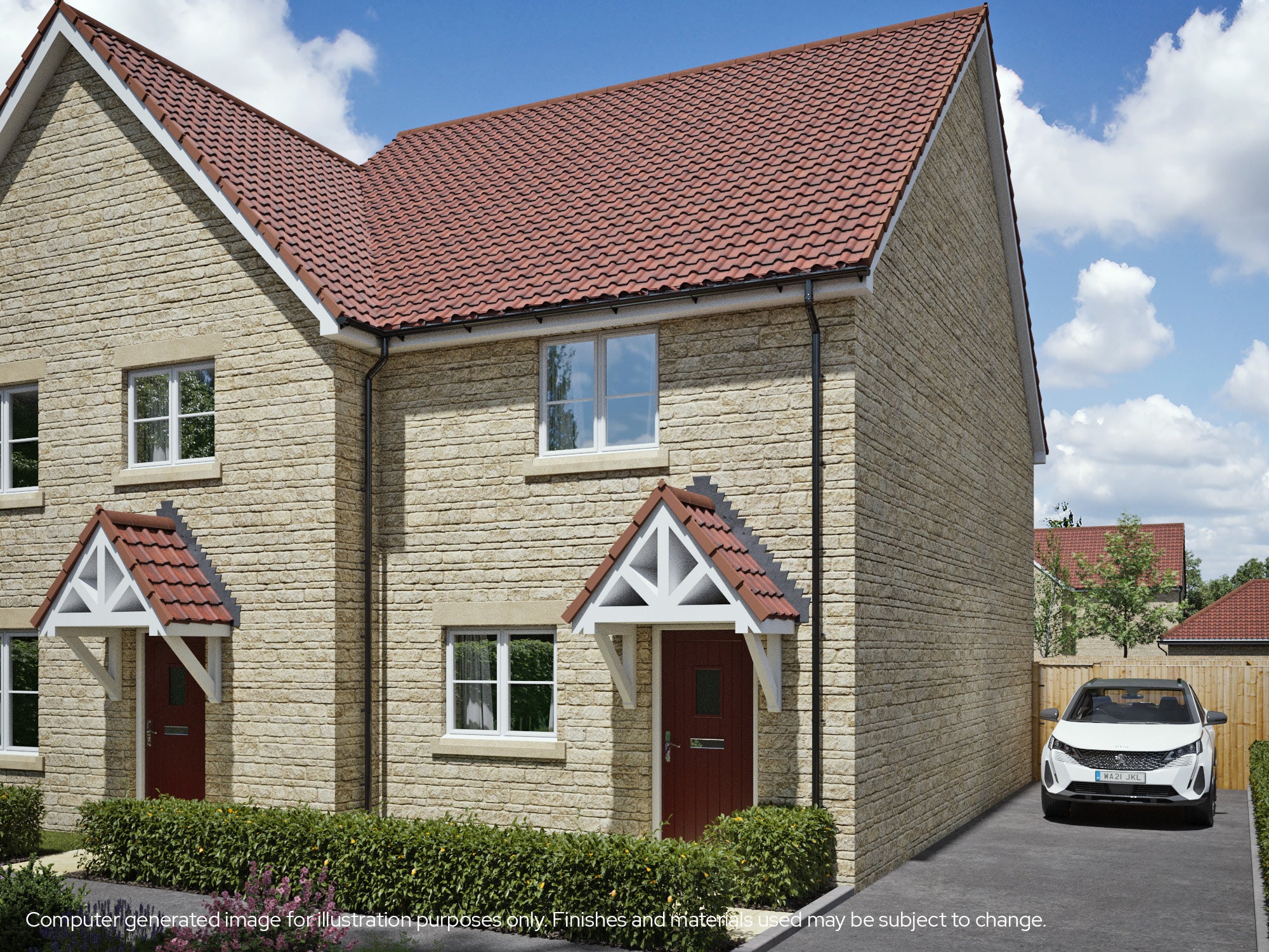 Plot 21 at Dyrham View