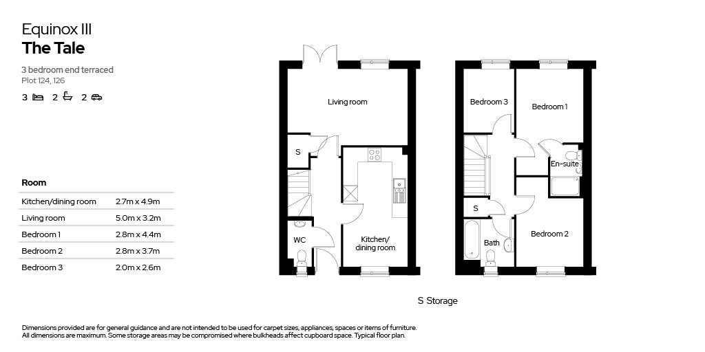 Equinox III plot 124-126 Floor plan
