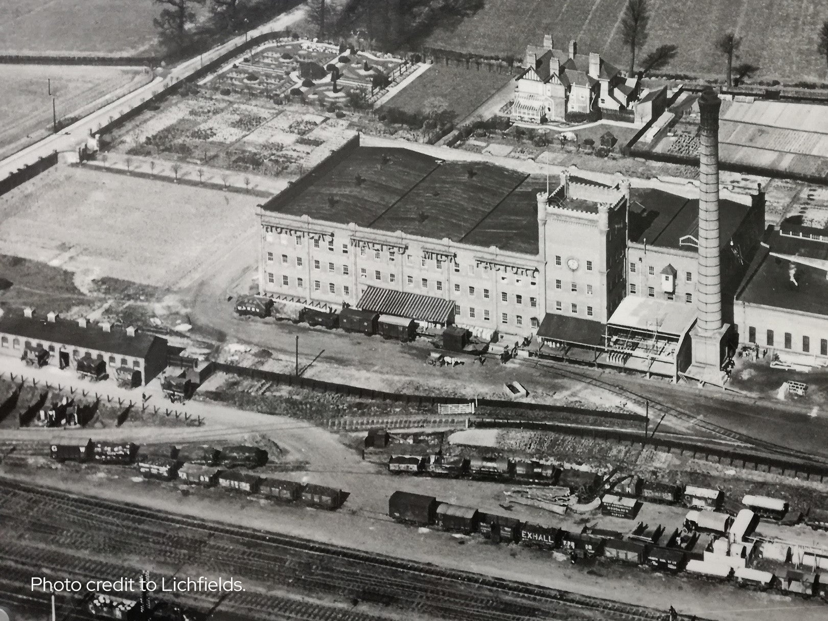 Horlicks Quarter - archive image of the factory