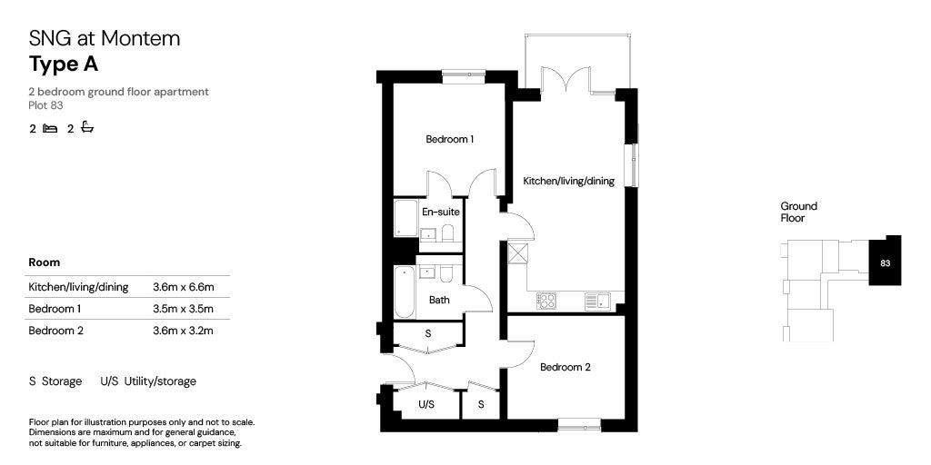 SNG at Montem - plot 83 - 2 bed
