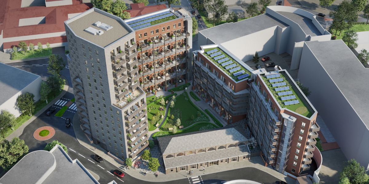 The Restorey Aerial CGI