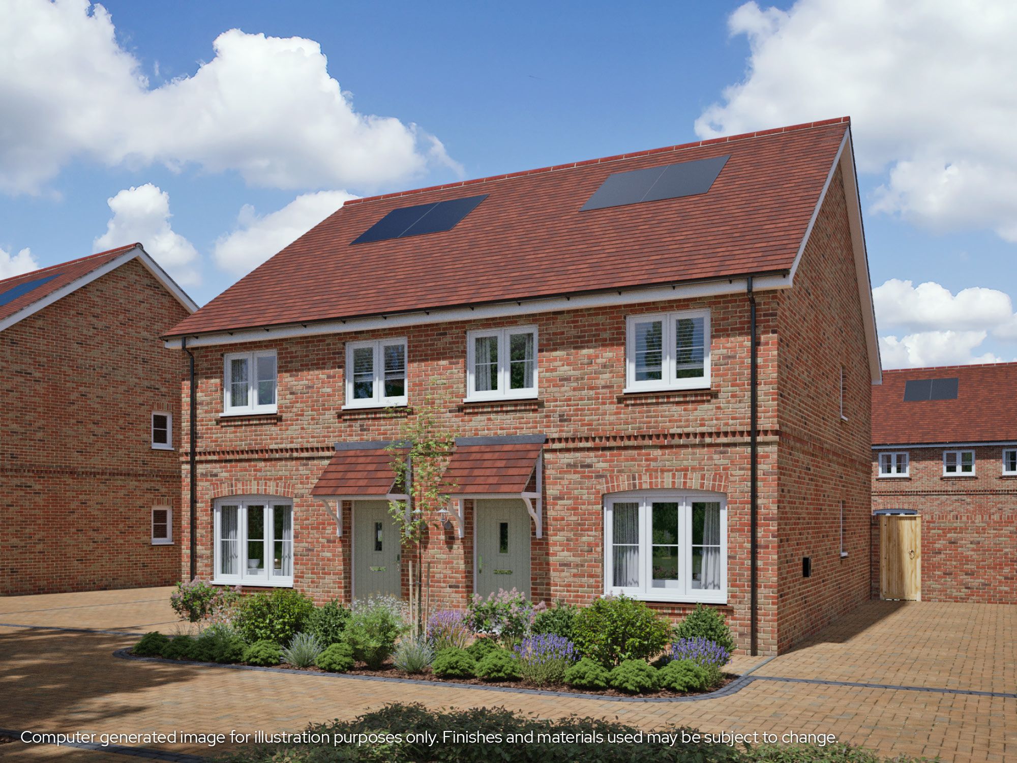 Vyne Park Plots 25 & 26 Exterior CGI