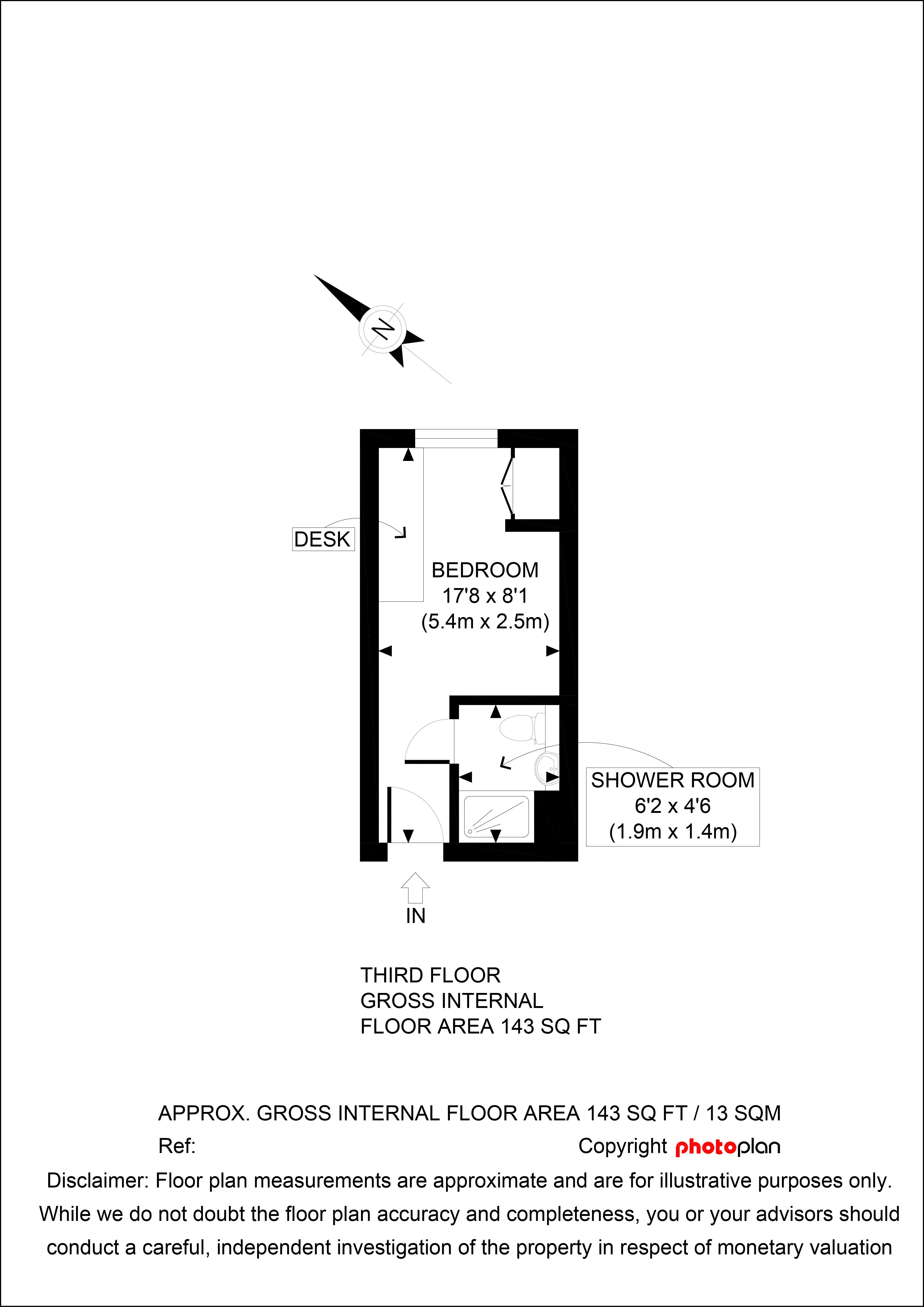 Bavaria Road rooms floor plan