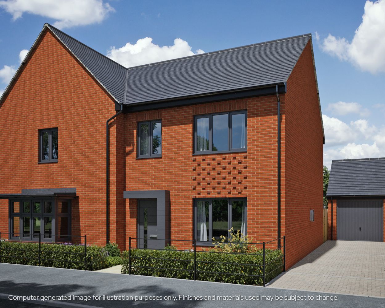 CGI showing house