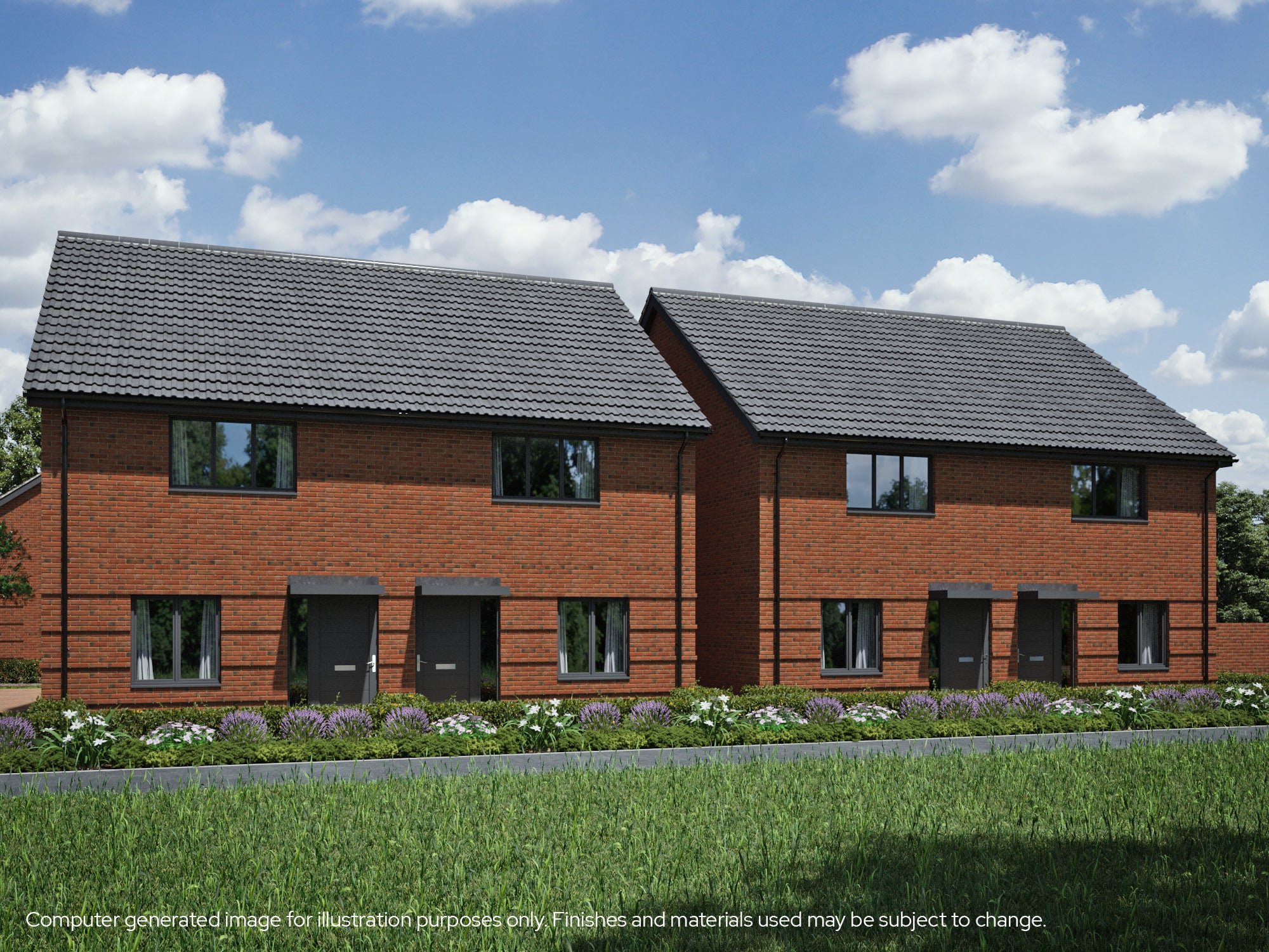 Brooklands Park CGI Plots 226-229