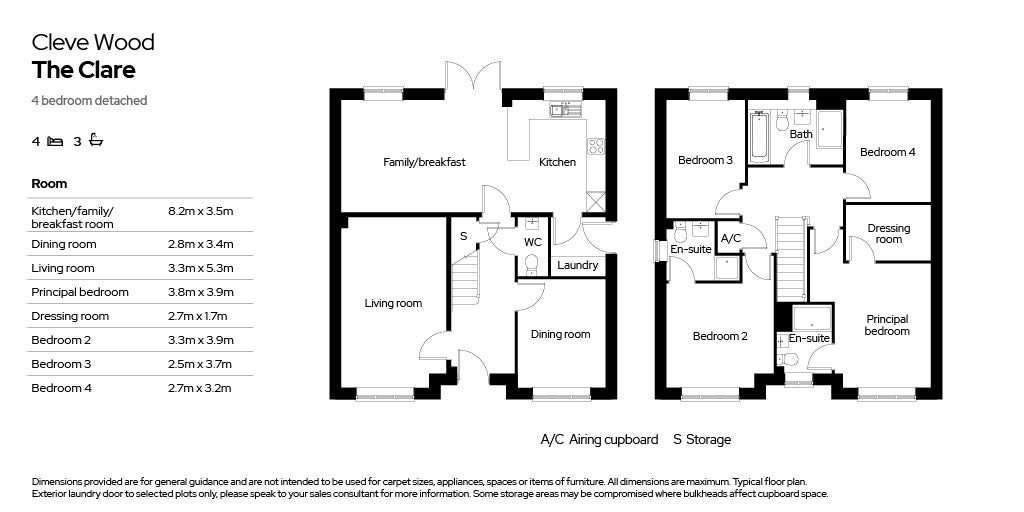 Floor plan - The Clare Cleve Wood