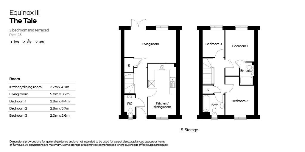 Equinox III plot 125 Floor plan