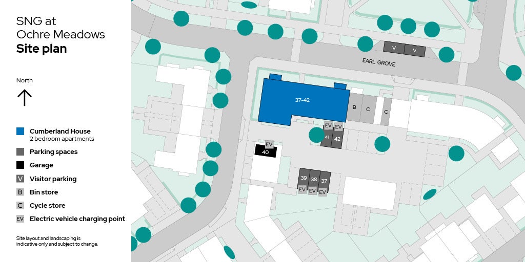 SNG at Ochre Meadows (Block C)- Site plan