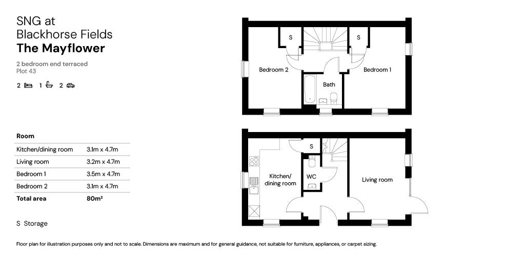 Floor plan - Plot 43