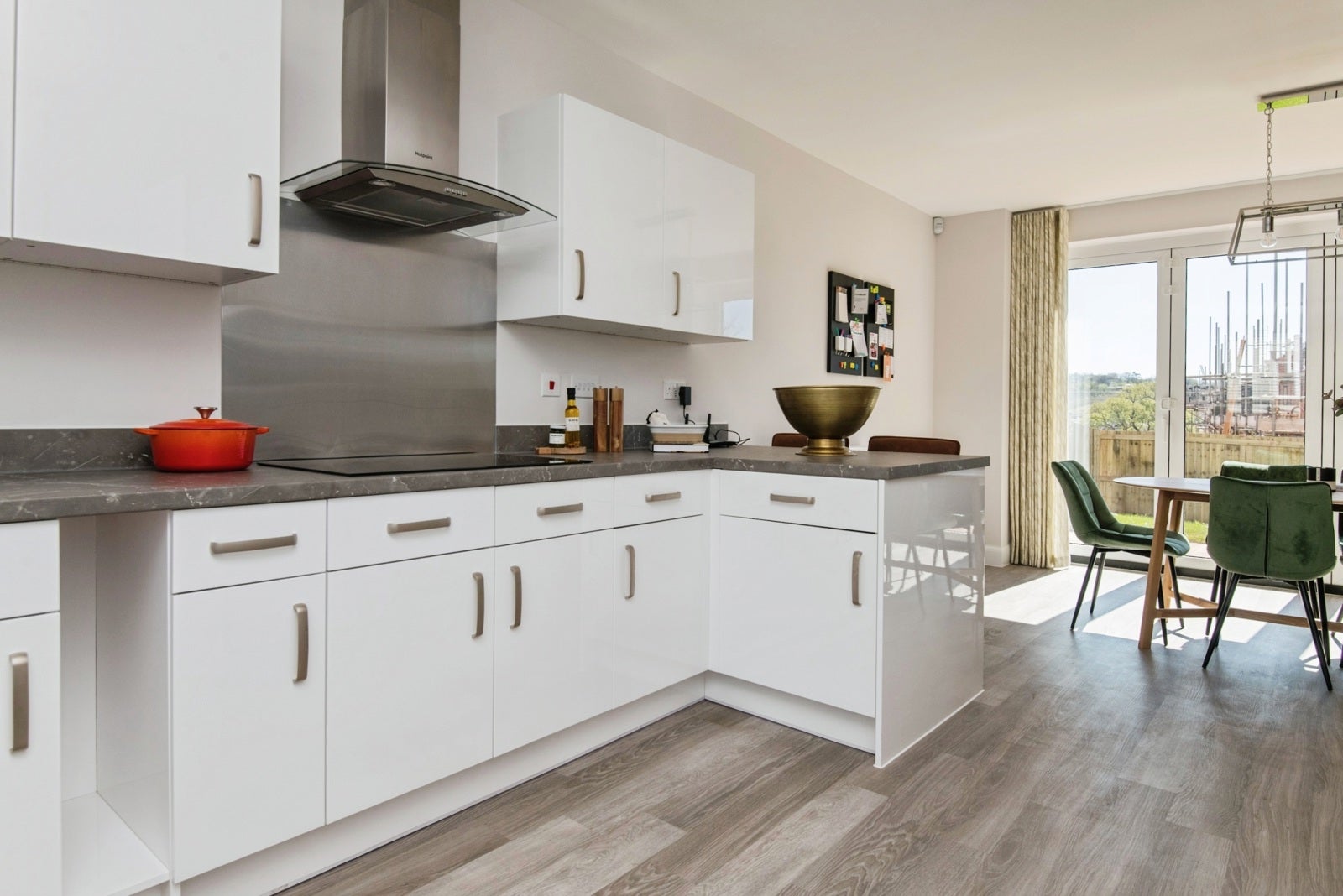 Heritage Green show home kitchen