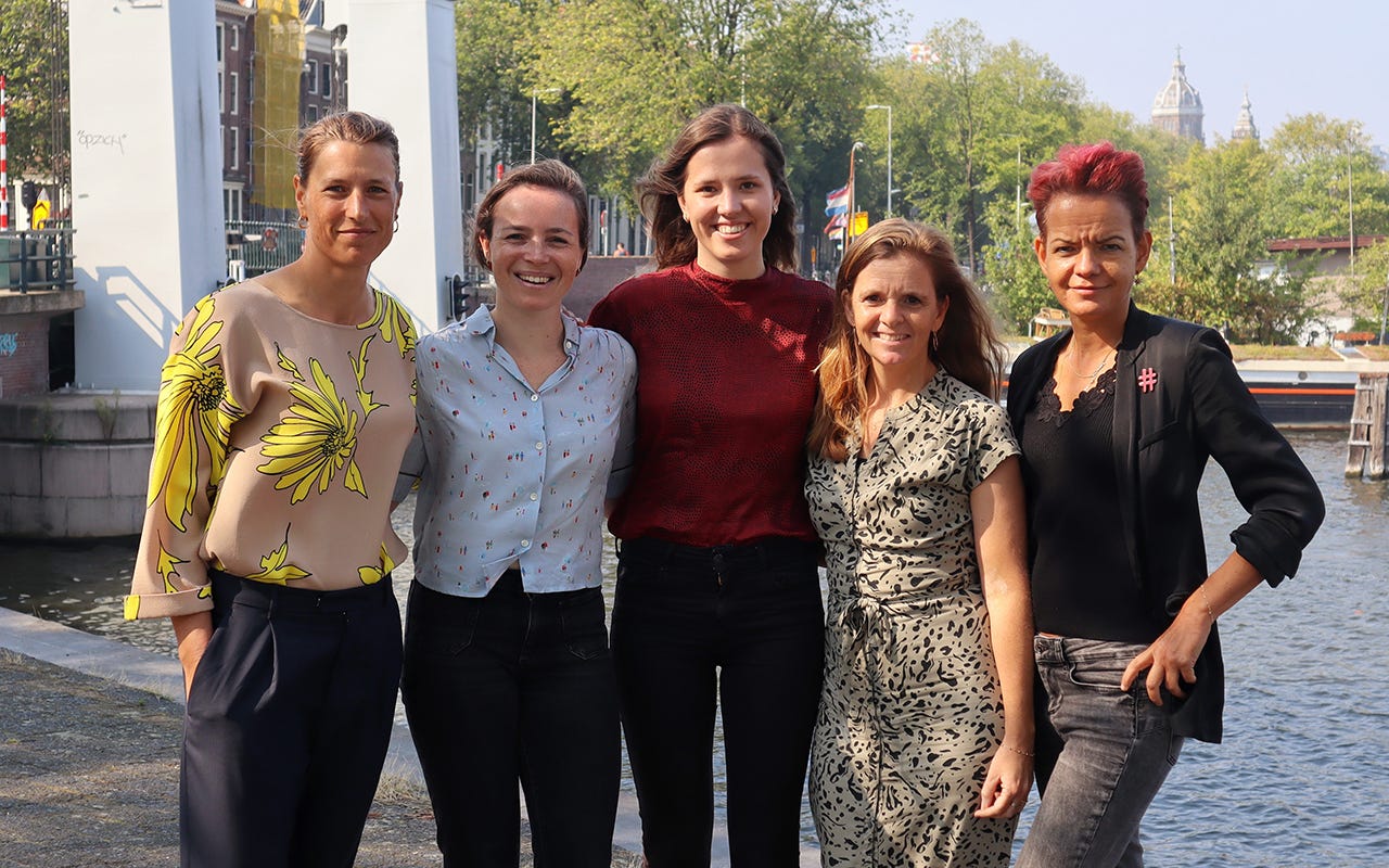 Teamfoto van de onderzoekers van het project existentieel behandelen