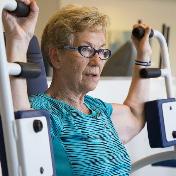 Fysiotherapie vrouw