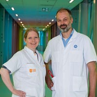 Caroline Lindemans en Peter van Hasselt