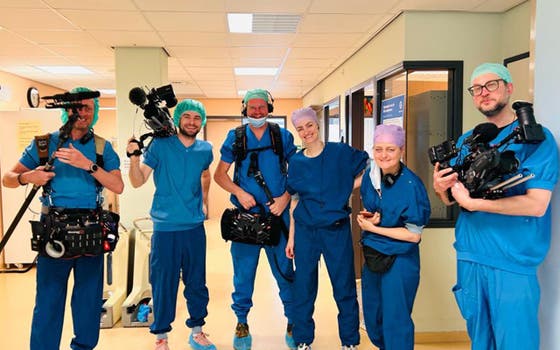 Filmcrew Het Kinderziekenhuis