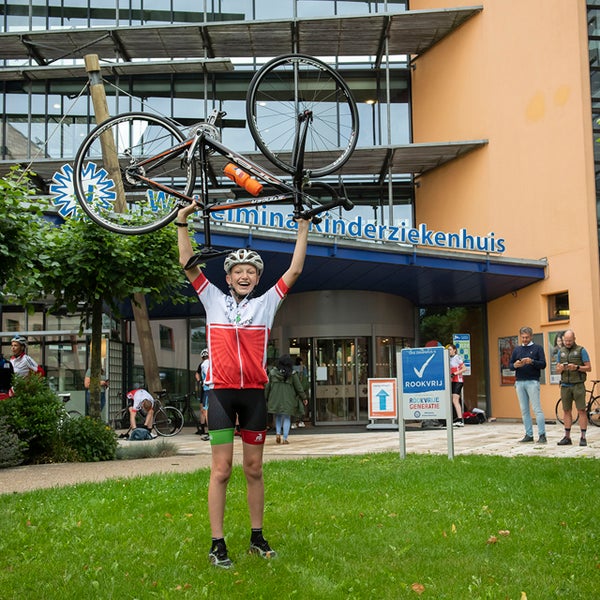 Ingmar gaat fietsen