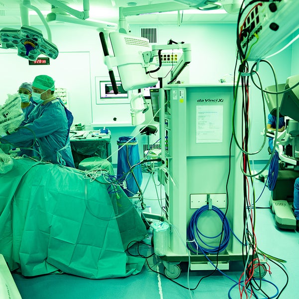 Chirurgie robot Davinci