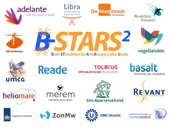 Deelnemende centra van de B-STARS2 studie