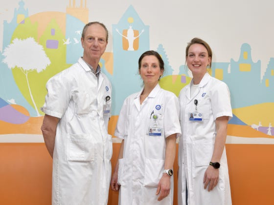 Het CLEAR-onderzoeksteam: Prof. dr. A.B. Mink van der Molen, (kinder)plastisch chirurg, Dr. E.C. Paes, (kinder)plastisch chirurg, Drs. L. Hofman, arts-onderzoeker.