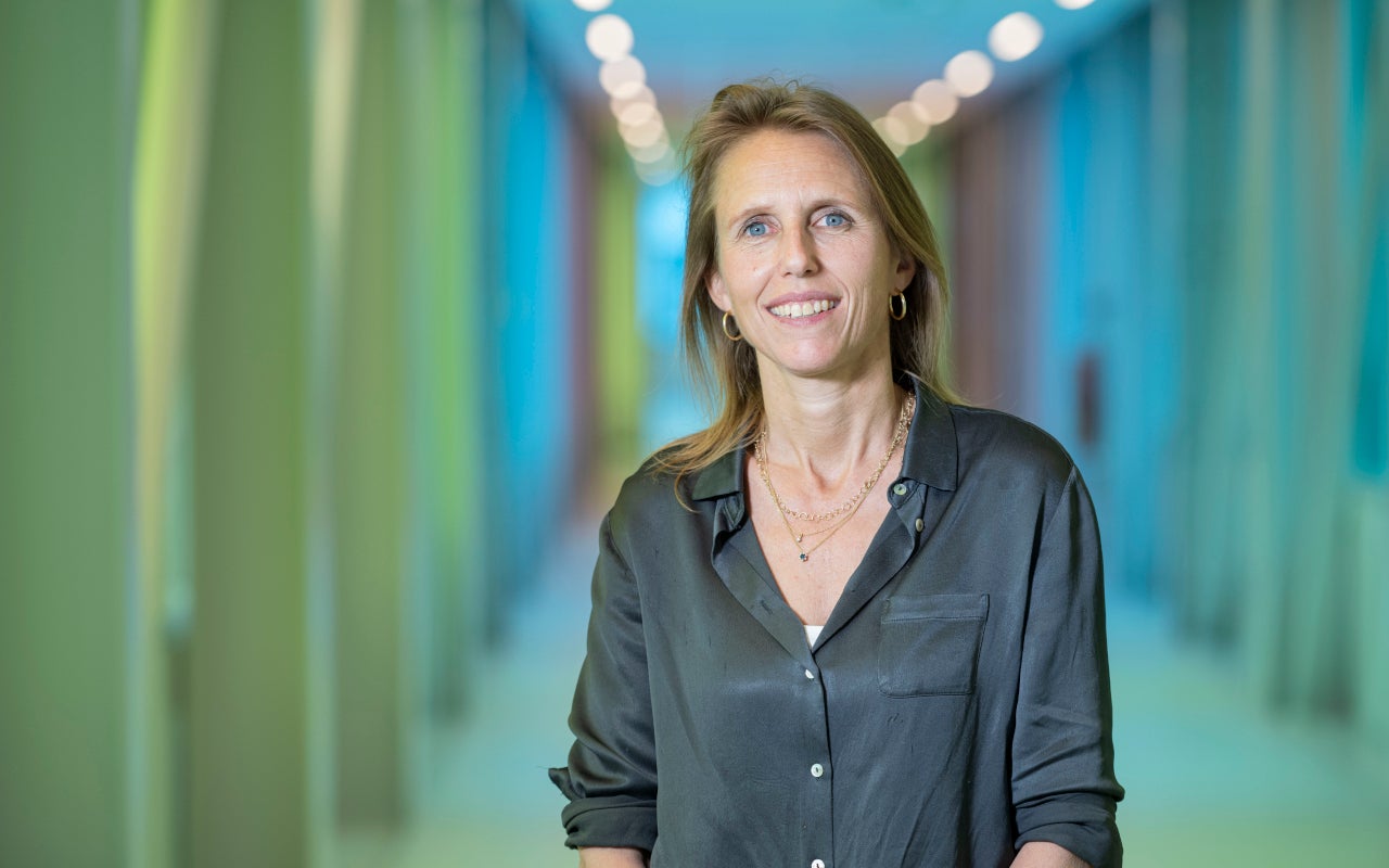 Portrait picture of Sabine Fuchs, professor of Metabolic diseases and innovative therapies at the UMC Utrecht.