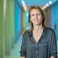 Portrait picture of Sabine Fuchs, professor of Metabolic diseases and innovative therapies at the UMC Utrecht.