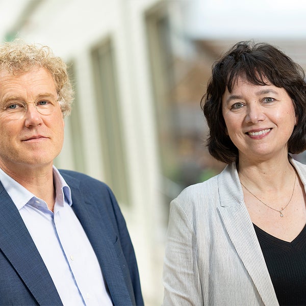 Prof. dr. Leonard van den Berg en prof. dr. Marianne Verhaar