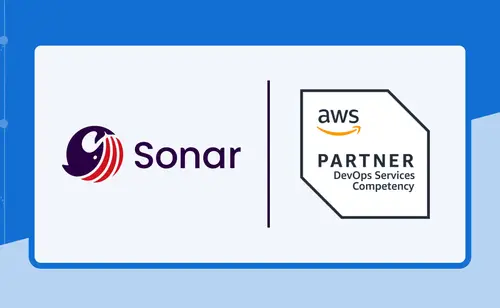 Image for Sonar Achieves AWS DevOps Competency Partner Status