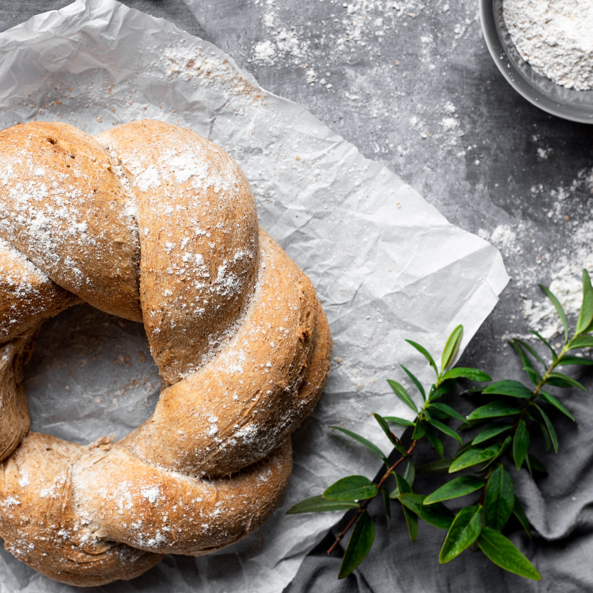 Wholemeal Wreath