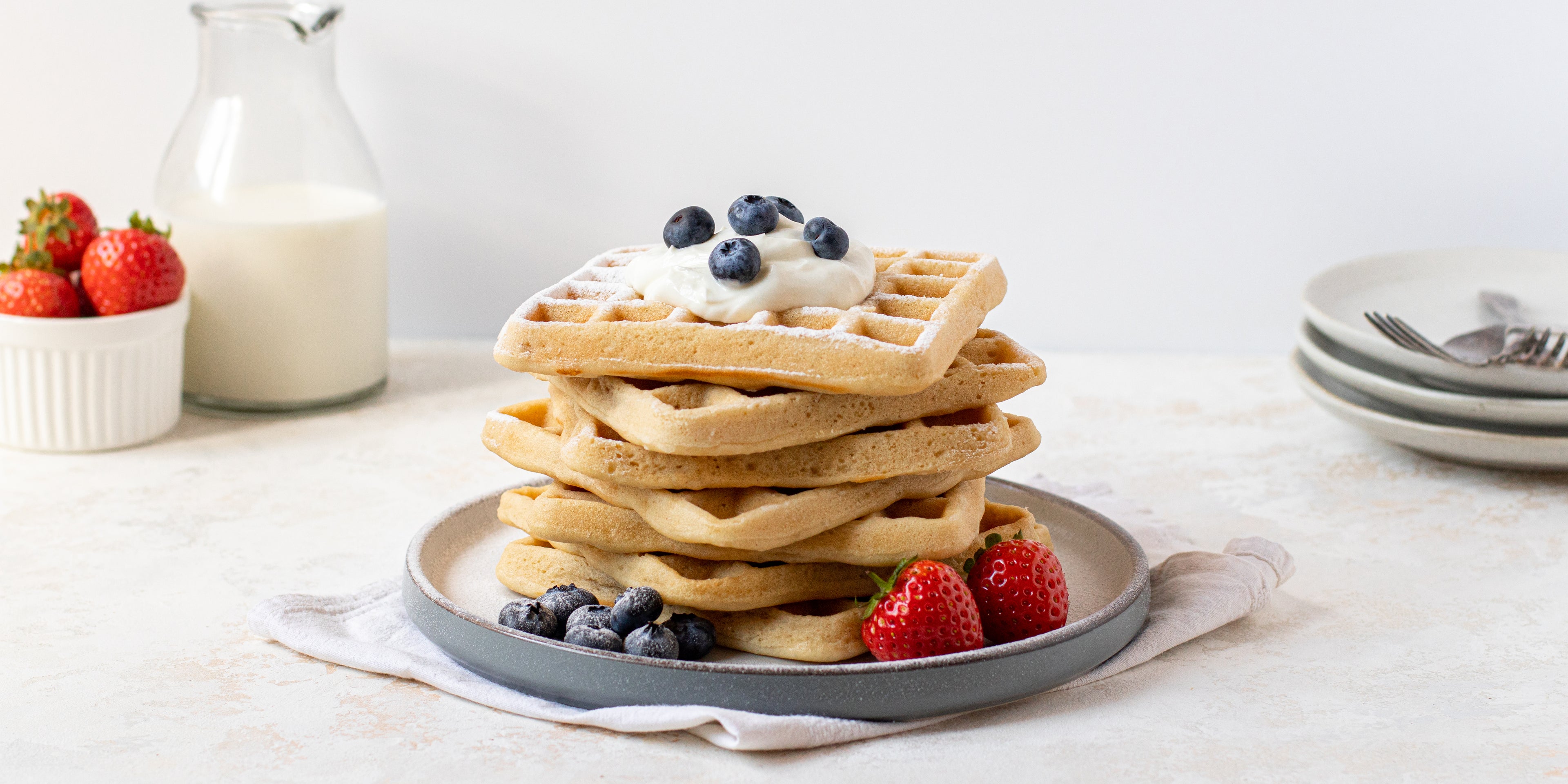 Easy Vegan Gluten Free Waffles