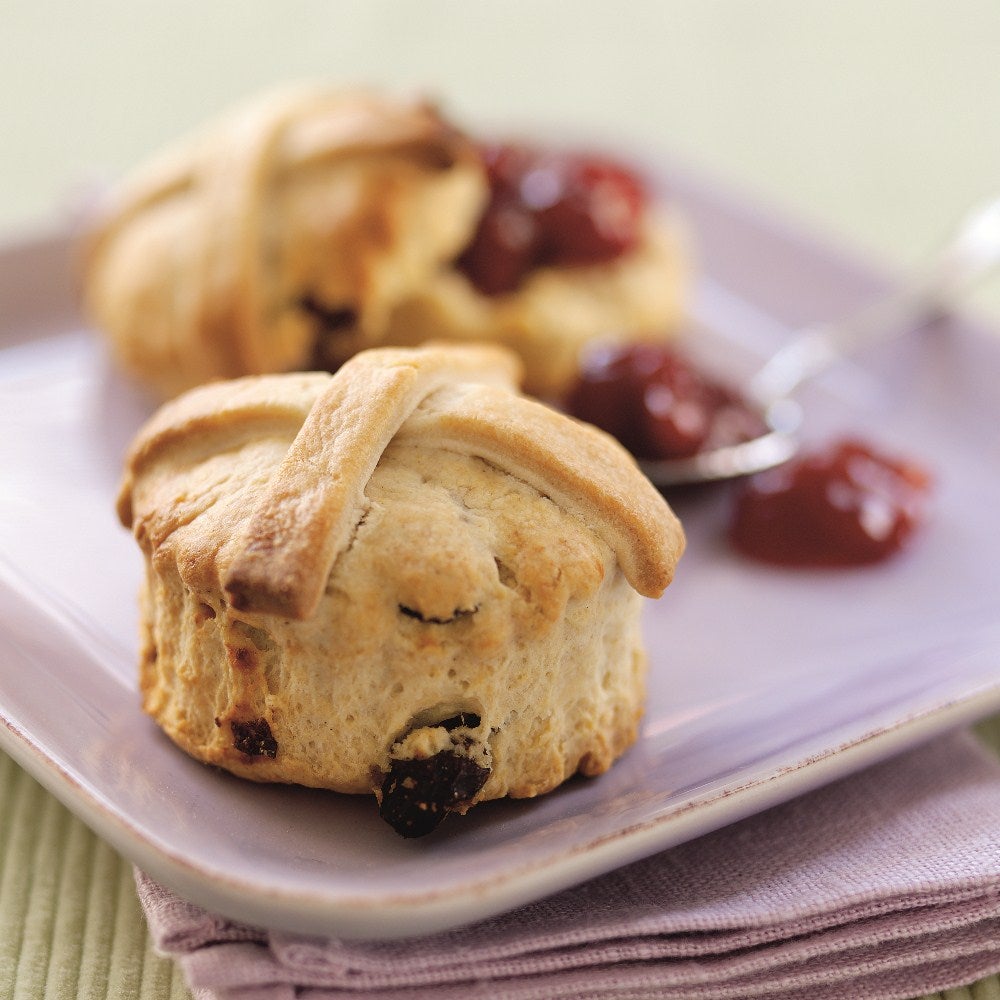 Hot crossed scones