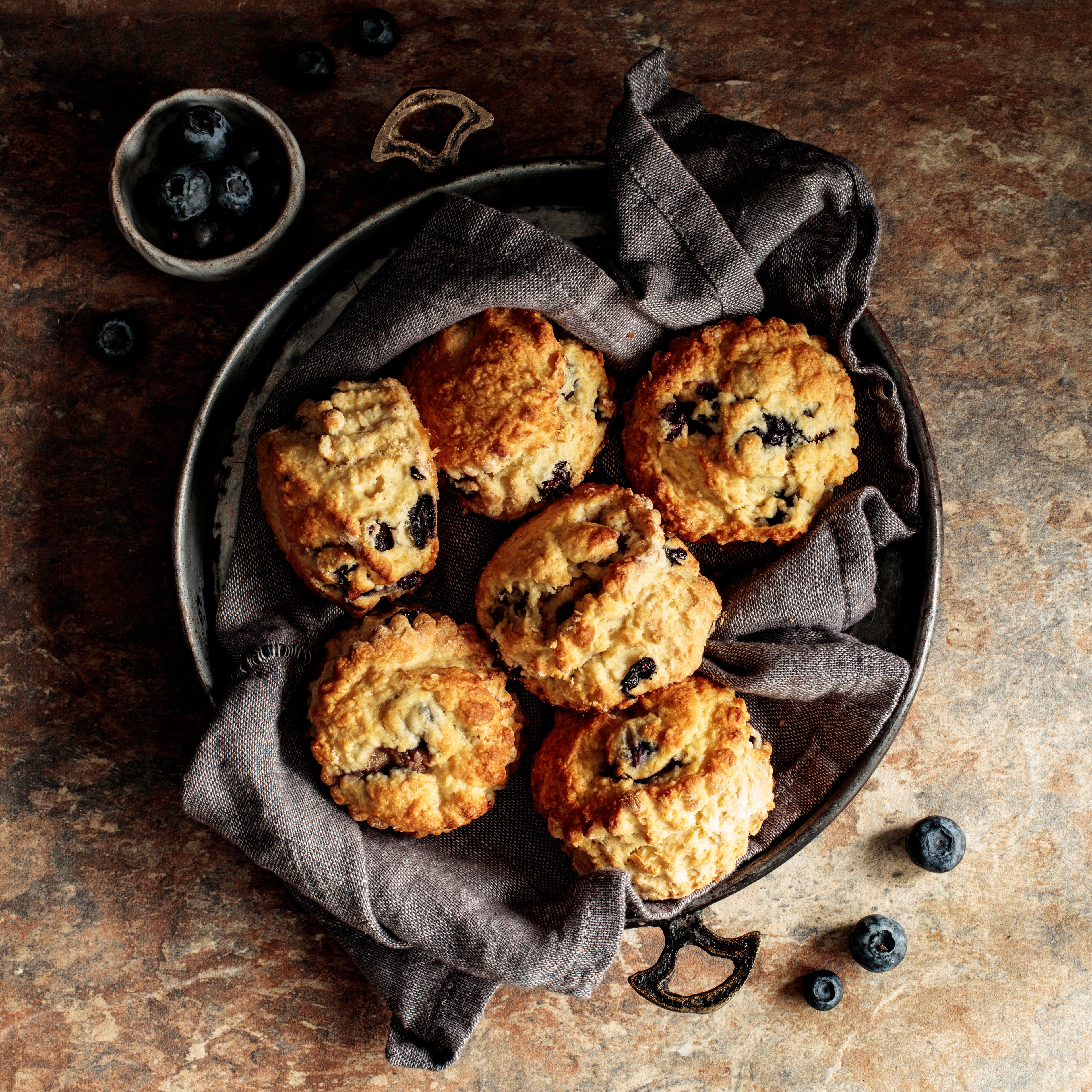 Blueberry & Honey Scones