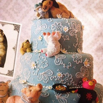 Peaches Geldof wedding cake by Juliet Sear